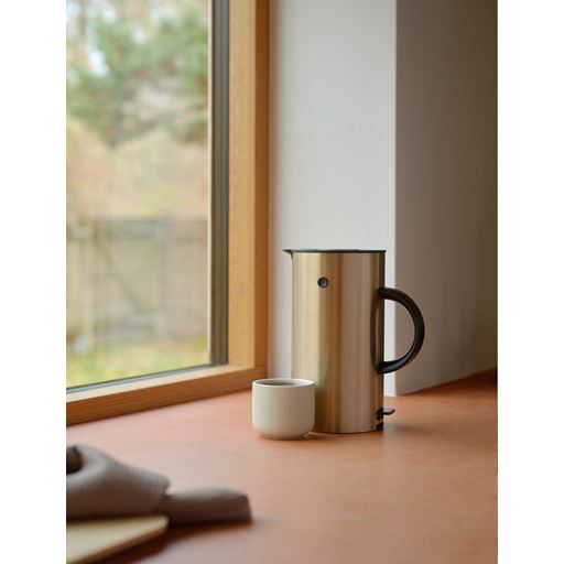 Stelton EM77 Elkedel, Brushed Brass, 1,5 L