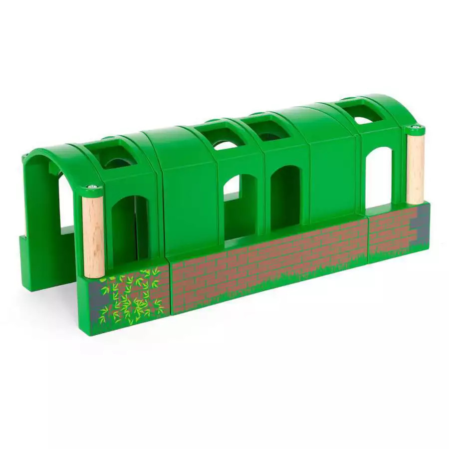 Brio Flexibler Tunnel bunt