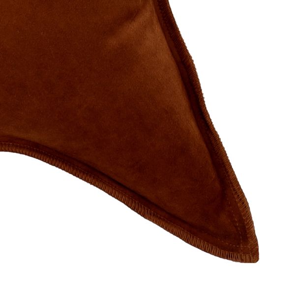 Overseas Star Kussen – Velours – Beige