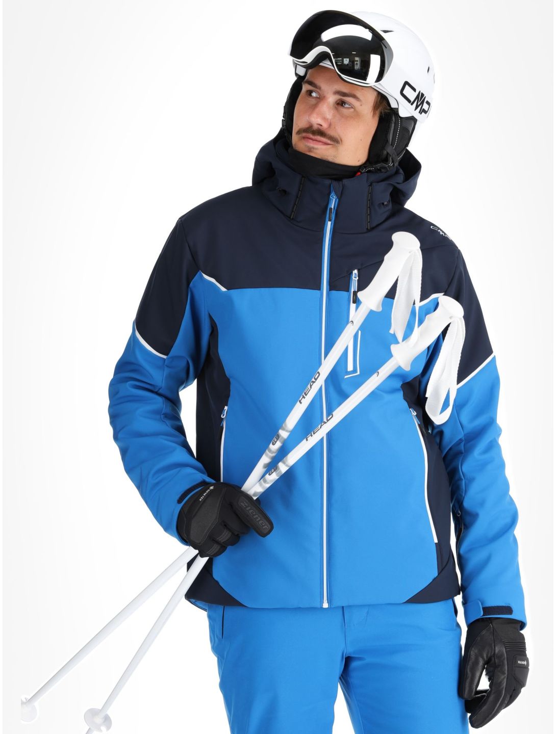 33W0897 softshell ski-jas heren