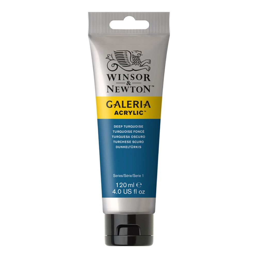 AKRYLFARGE W&N GALERIA NR 232 DUNKEL TURKIS 120ML