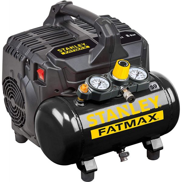 Stanley Compressor Silencioso 1hp 8bar 6l Fatmax[dst 101/8/6] - B2BL104STF564