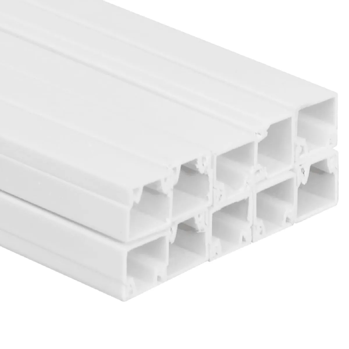 vidaXL Goulotte de câble 25x25 mm