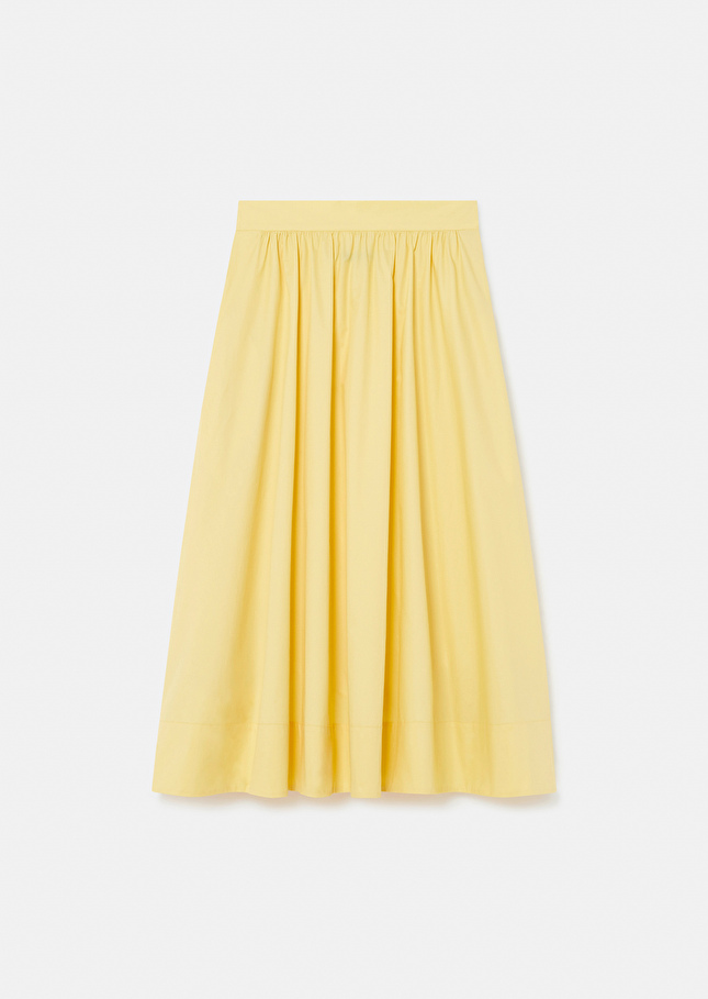 Jupe Jelatojaune en popeline