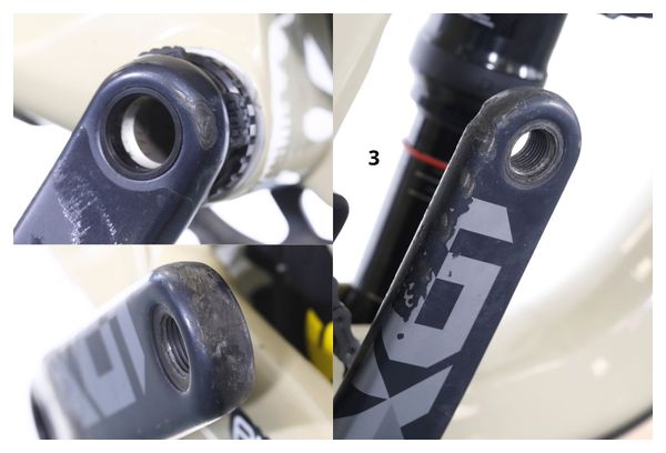 VTT Tout-Suspendu GT Force Carbon Elite Sram NX Eagle 12V 29'' Beige Tan 2022 - Produit Reconditionné
