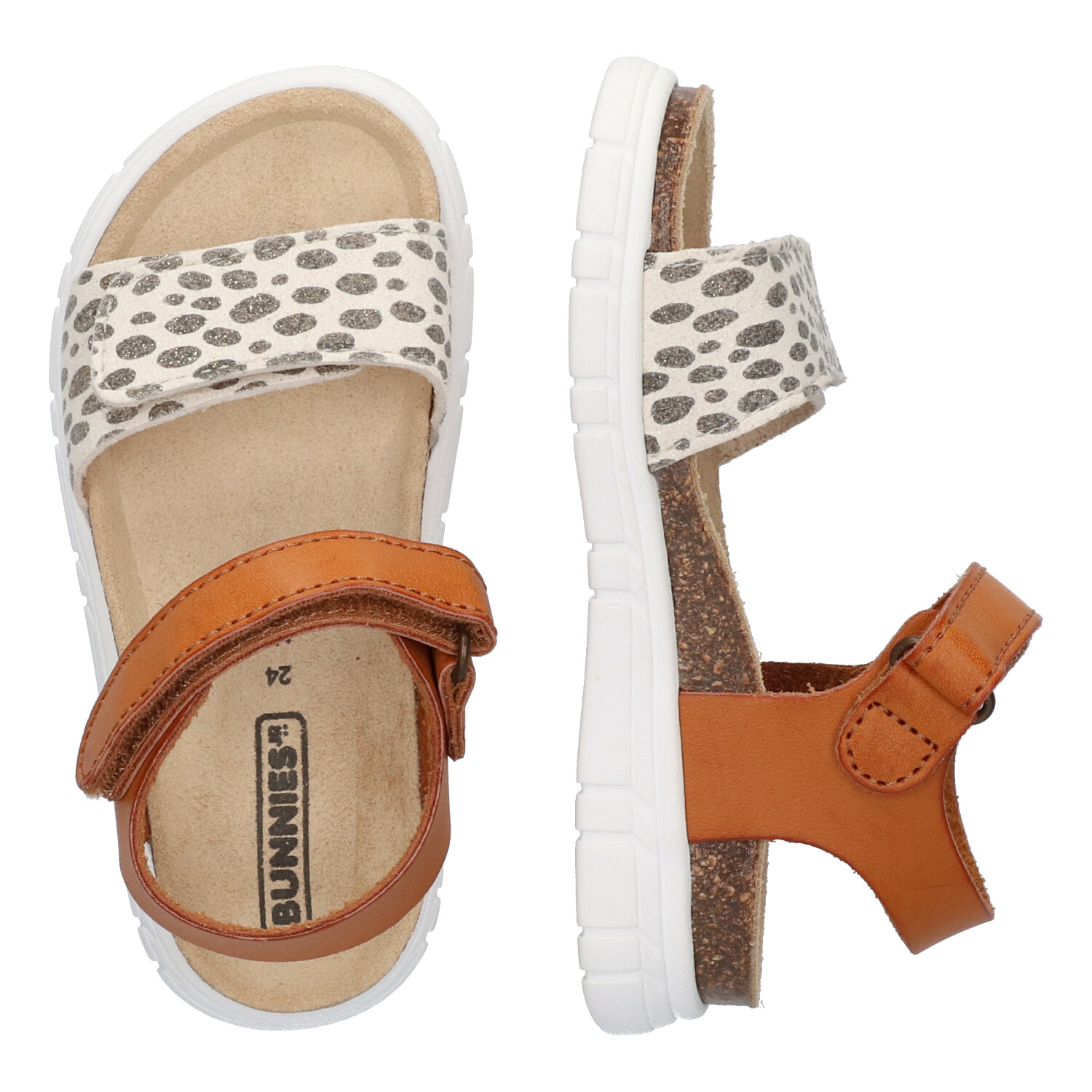 Meisjes Sandalen Bunnies JR Bunnies Bruin