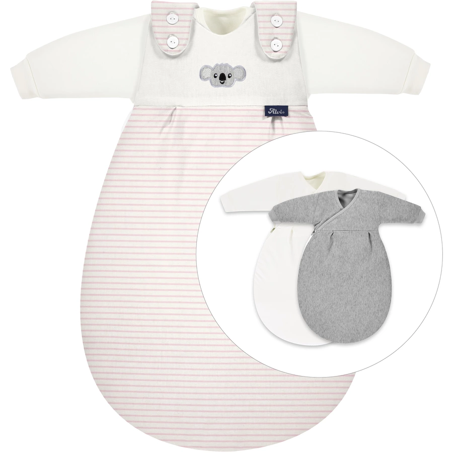 Alvi® Baby-Mäxchen® 3tlg. Ringlets Koala rosé