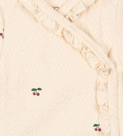Konges Sløjd Slå-om Body l/æ - Suu Frill - Cherry