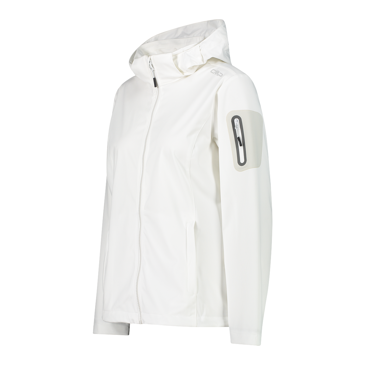 CMP Softshelljacke 1 Stk. tlg. mit Kapuze Atmungsaktiv & Windabweisend & Wasserabweisend & Leichtes Material