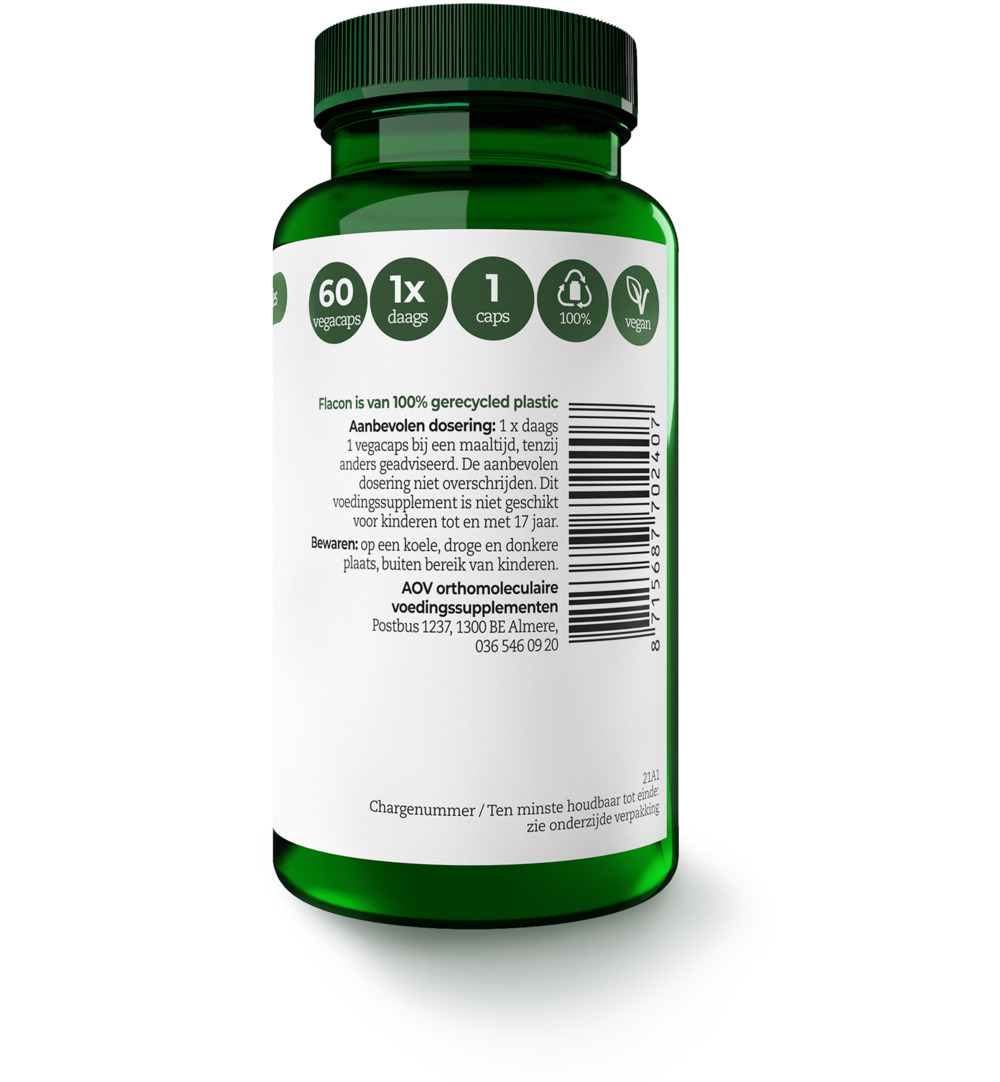 Aov 240 Vitamine B Complex 30Mg (60 vega capsules)