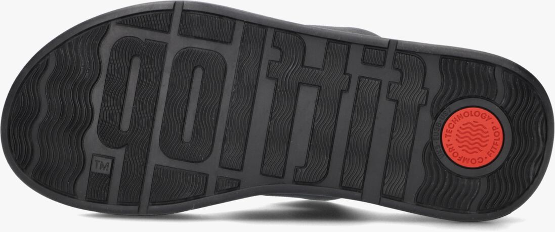 zwarte fitflop slippers fw4