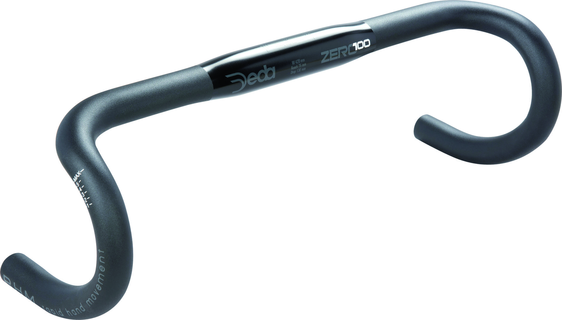 Deda Zero100 RHM Black on Black Stuur Zwart