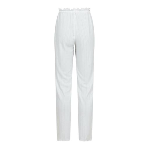Neo Noir Serafina Pointelle Bukser, White, 34