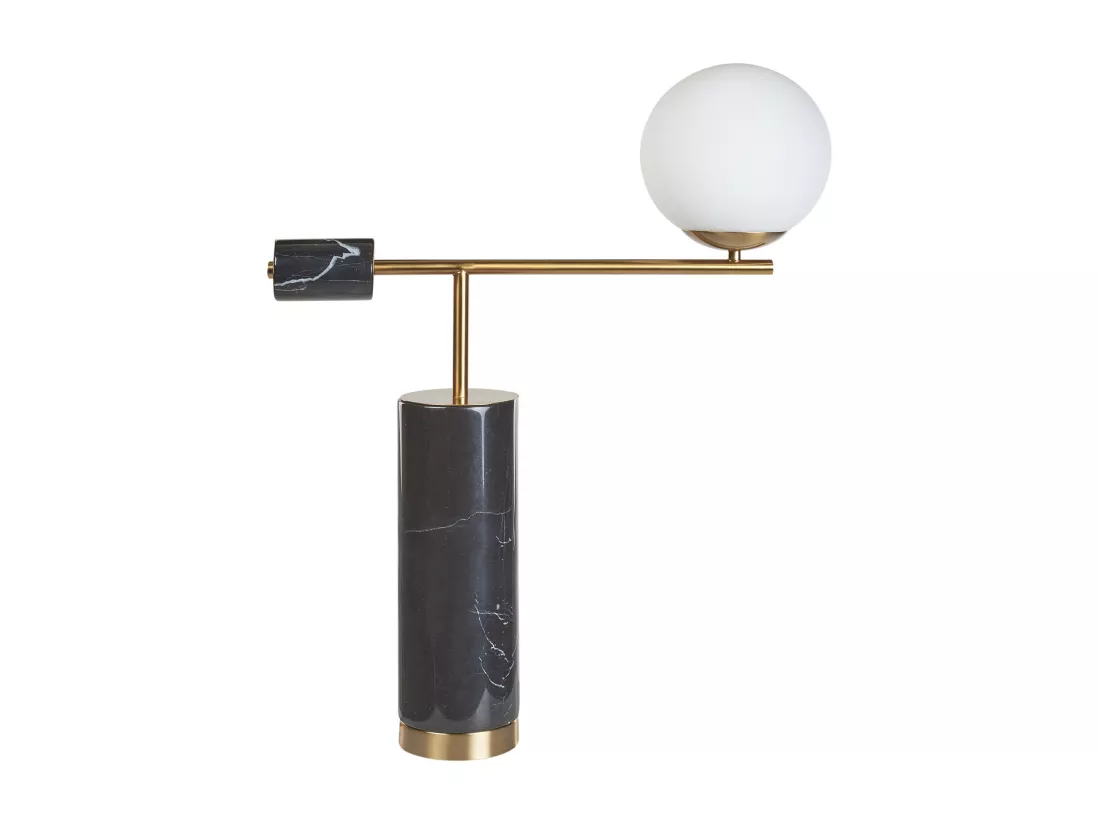 Lampe à poser HONDO Pierre Noir