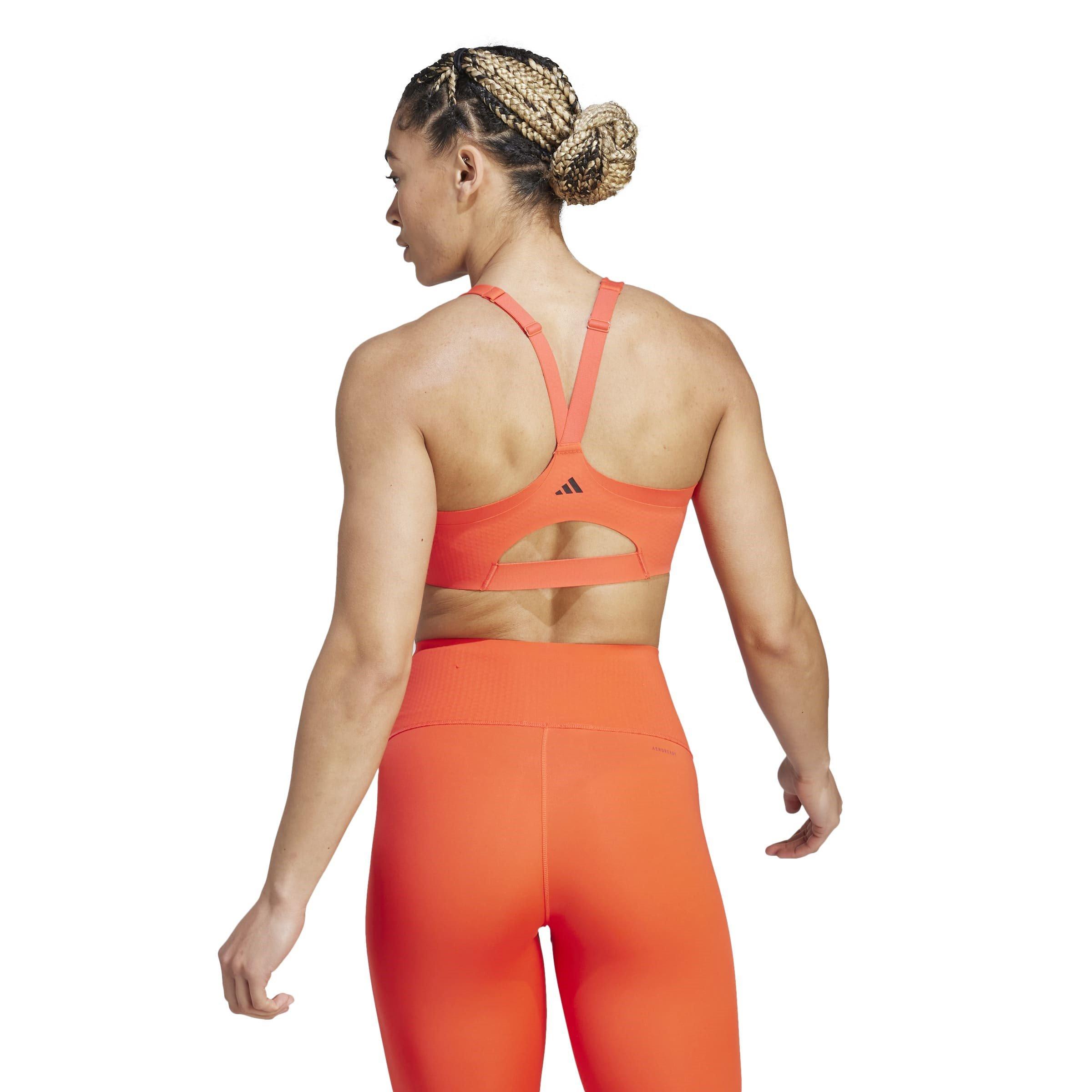 adidas TLRD Impact Luxe High Support Zip Bra Womens