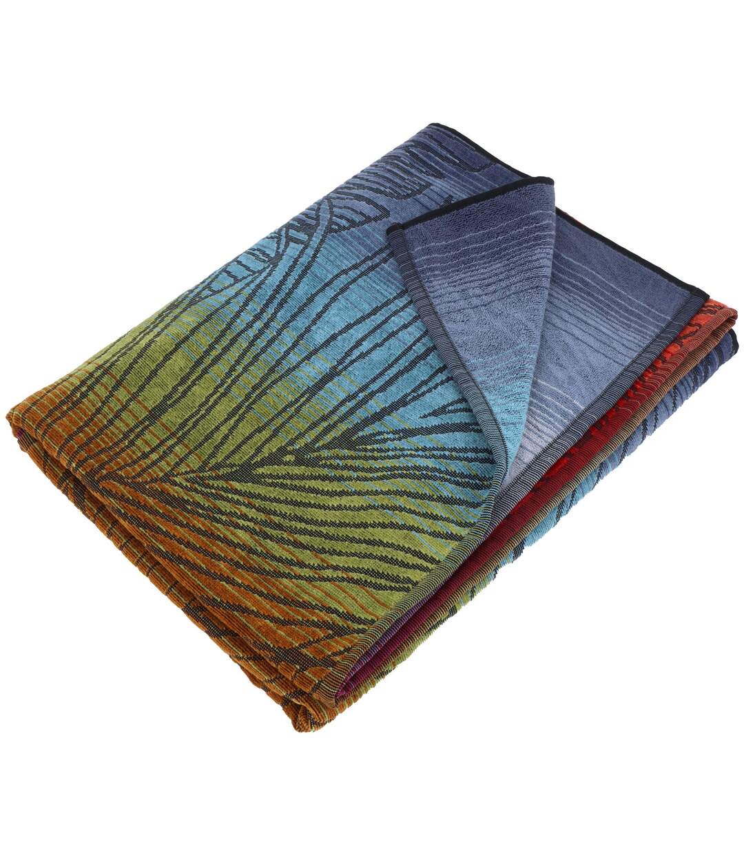 Drap de plage 100x180 cm FLORA multicolore