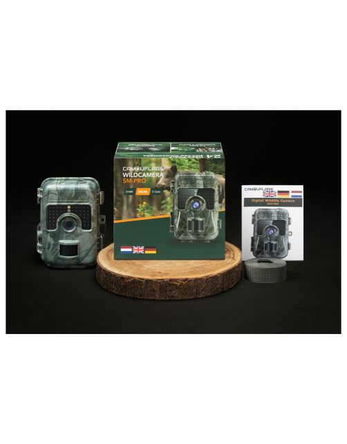 Camouflage Sm4-Pro - Wildlife camera - 13.5x10.5x7.5 cm Groen Camouflage