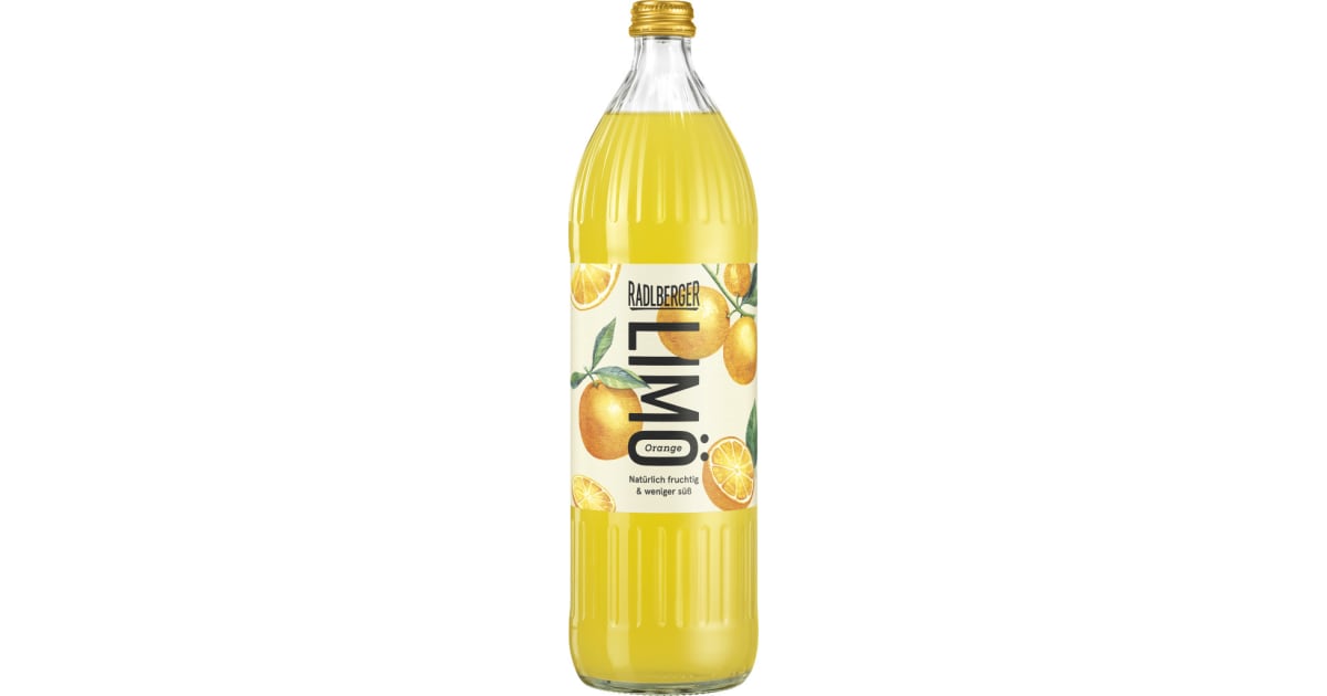 Radlberger  LIMÖ Orange 1,0 Liter (Mehrweg)