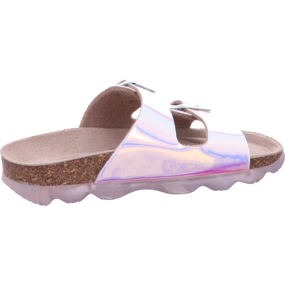 Superfit Fussbettpantoffeln Kinder irisierend