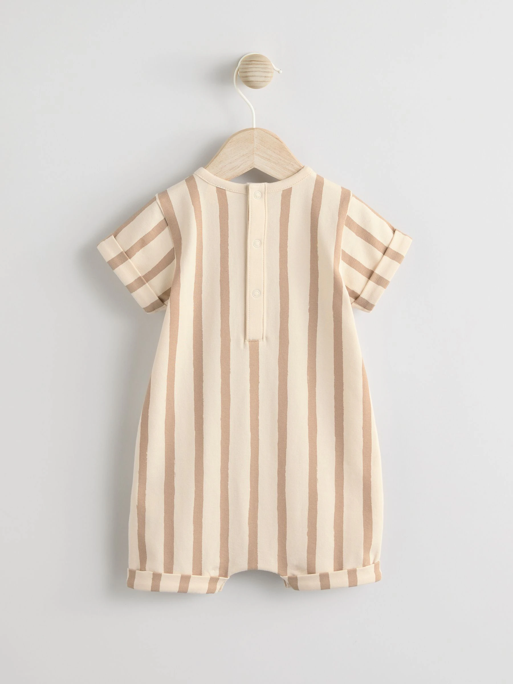 Blauw - Jersey babyrompertje