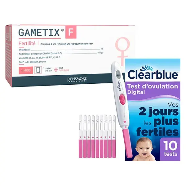 Densmore Gametix F et Clearblue Test d'Ovulation digital Fertilité, Conception, Grossesse