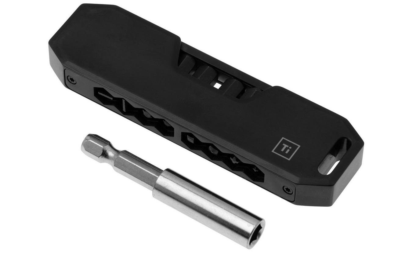 Big Idea Design Bit Bar BB-DLC Black DLC Titanium, bit-driver met bitjes