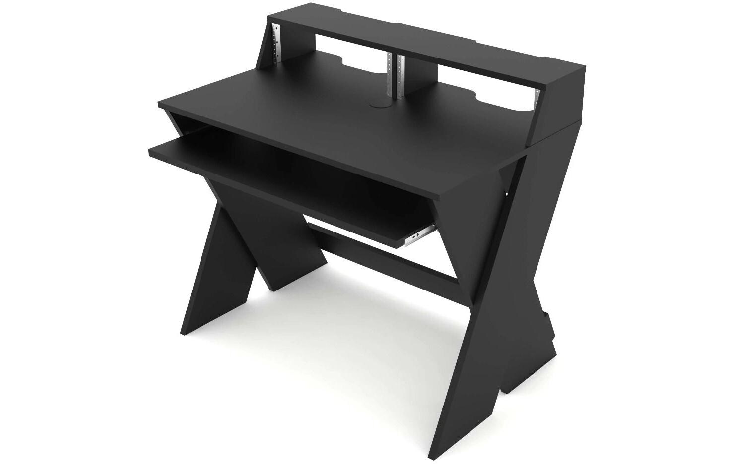 Studiotisch Sound Desk Compact Schwarz<br>Kompakte Studio-Workstation im smarten Design für vielerlei Anwendungen