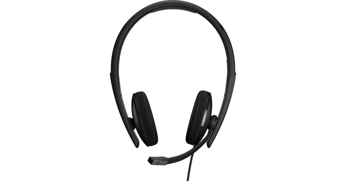 EPOSADAPT 160 USB II on-ear headset  (Zwart, Stereo, USB)