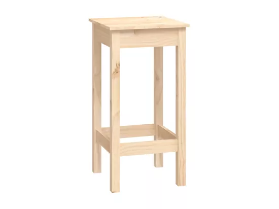 Ensemble de bar 9 pcs Bois de pin massif