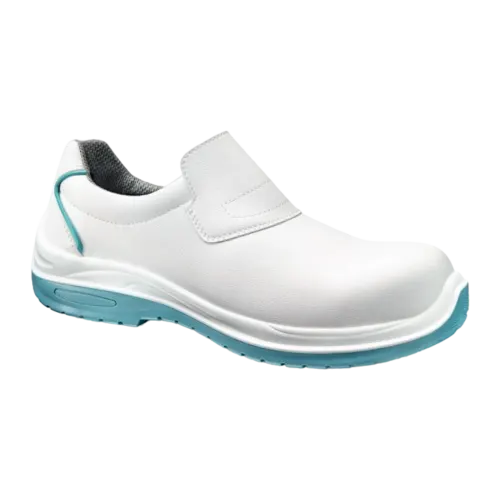Mocassin de securite Impala homme S2 CI SRC blanc composite