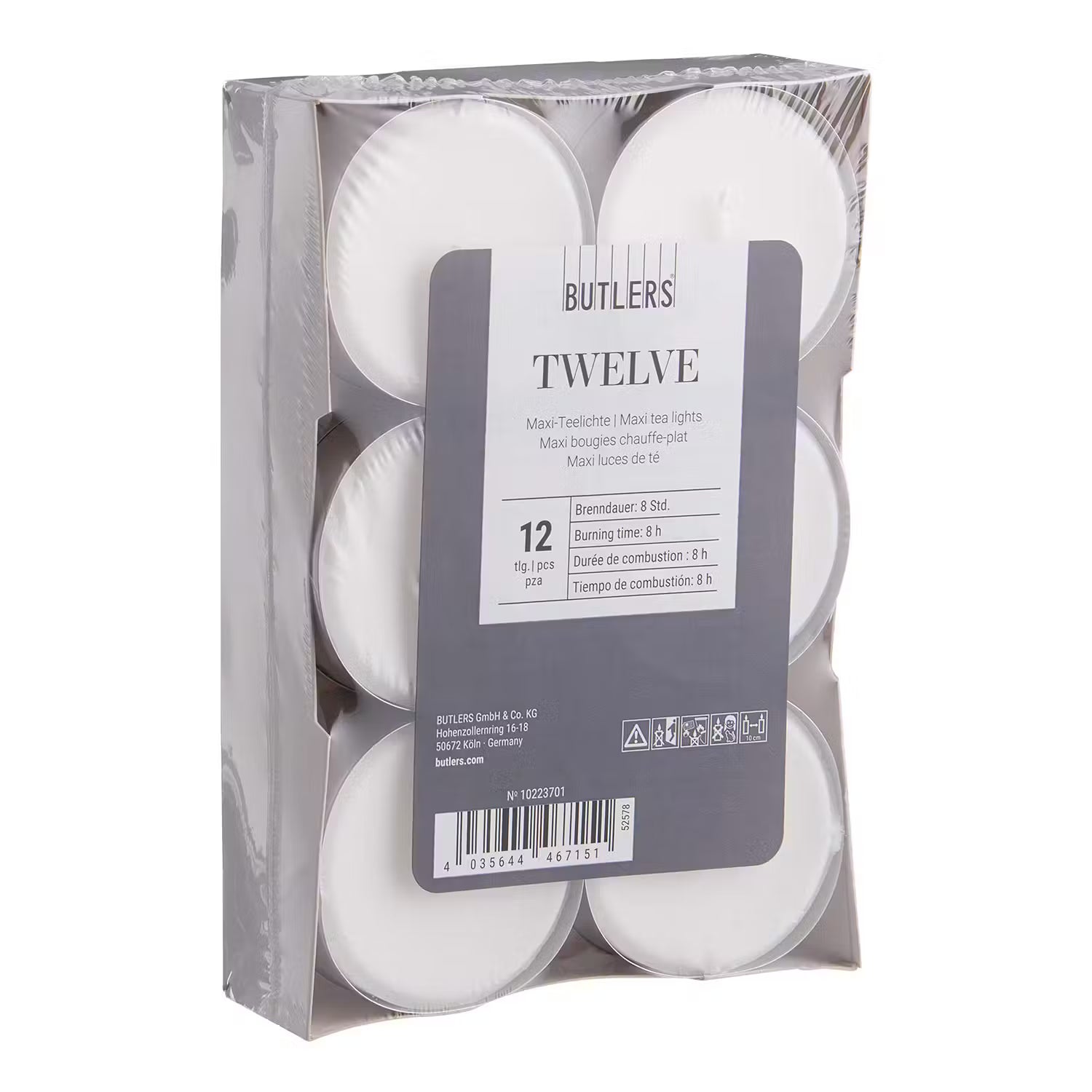 TWELVE Teelicht 10er-Set