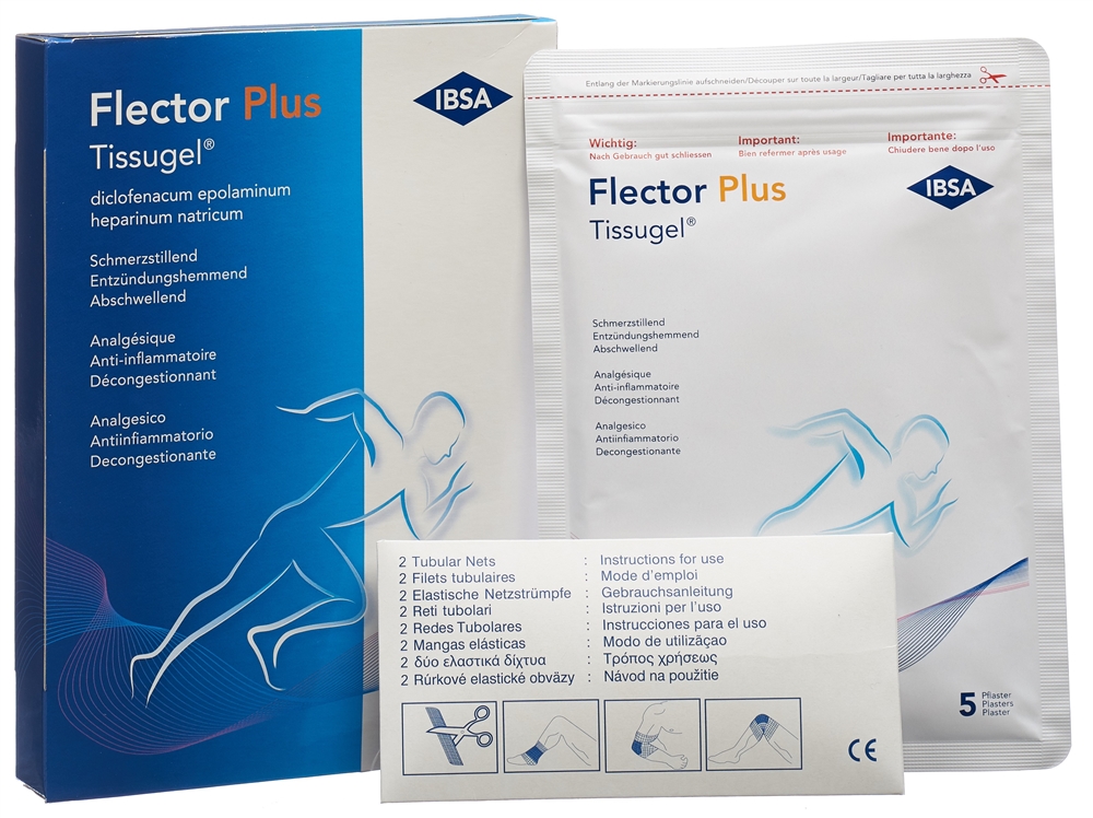 FLECTOR Plus Tissugel Pfl Btl 10 Stk