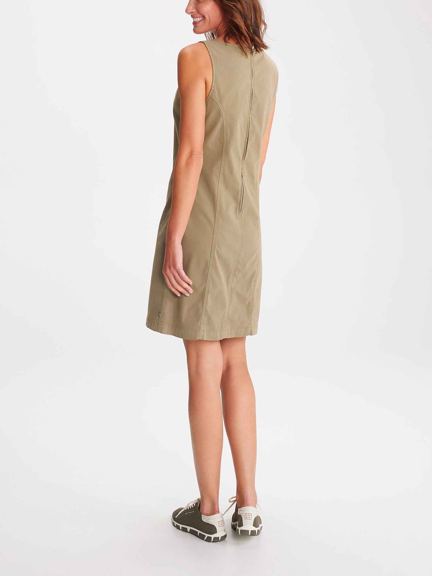 Robe Femme Sans Manches Vert