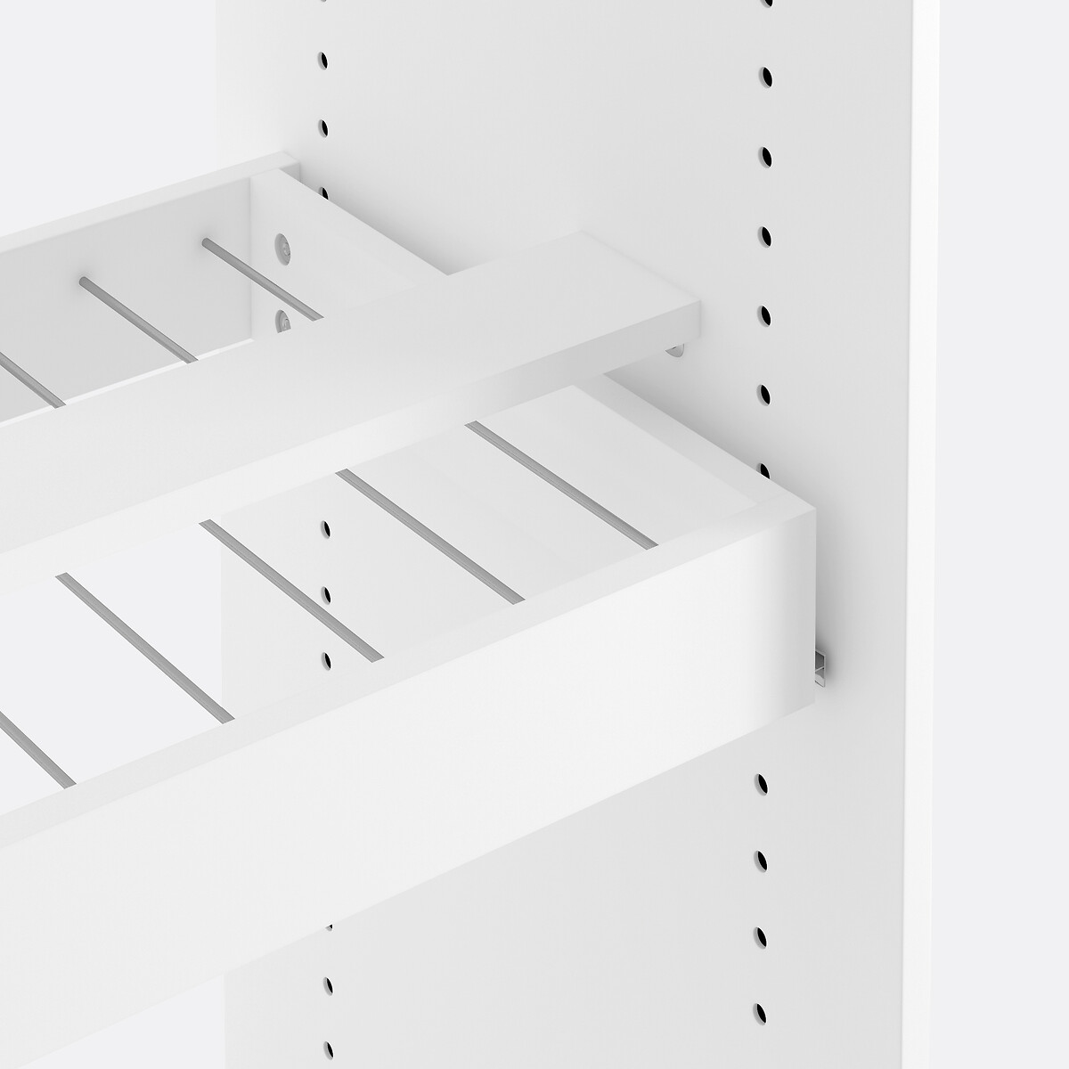LA REDOUTE INTERIEURS<br>Módulo de vestir, guarda-roupa + porta-calças, Construído