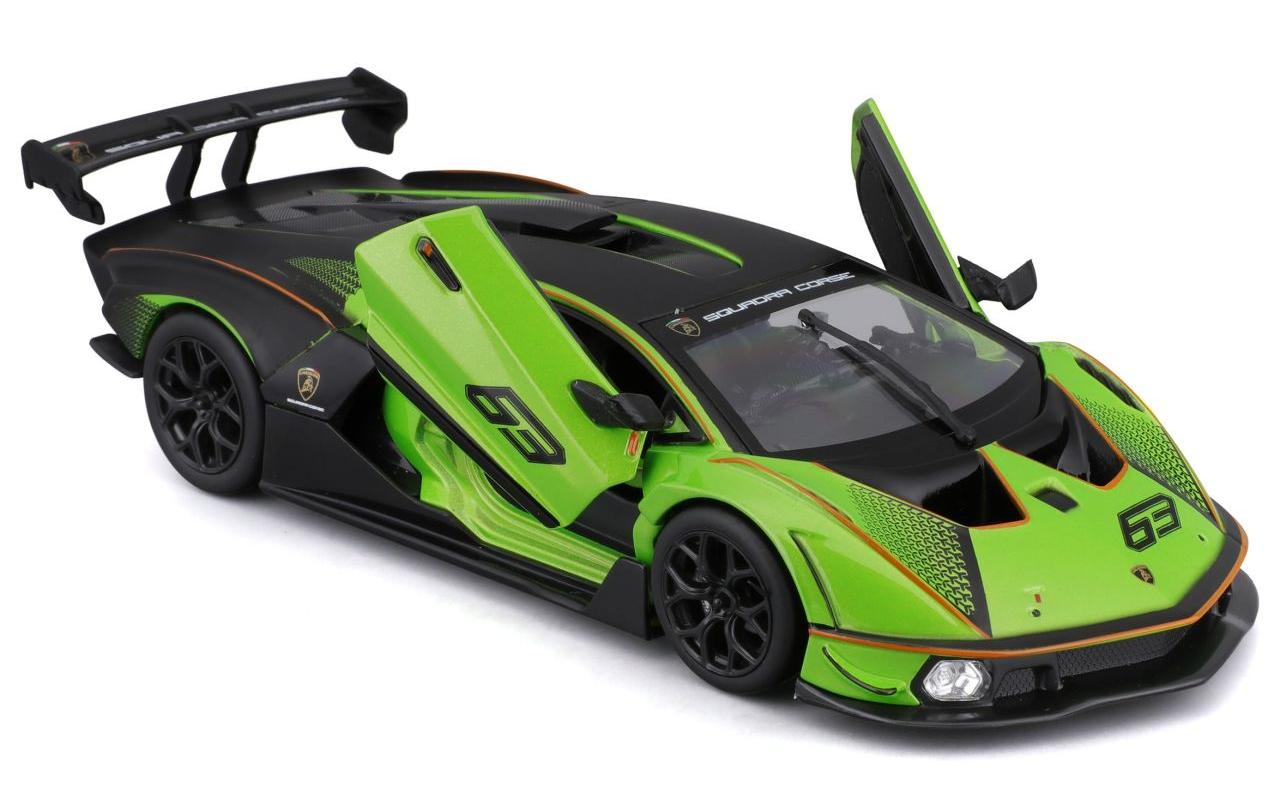 Race Lamborghini Essenza SCV12 Grün 1:24Sammlermodell im Massstab 1:24