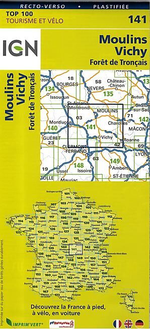 IGN - TOP 100 141 MOULINS VICHY PLASTIFIEE
