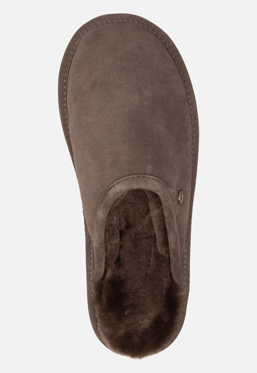Warmbat Classic Pantoffels grijs Suede