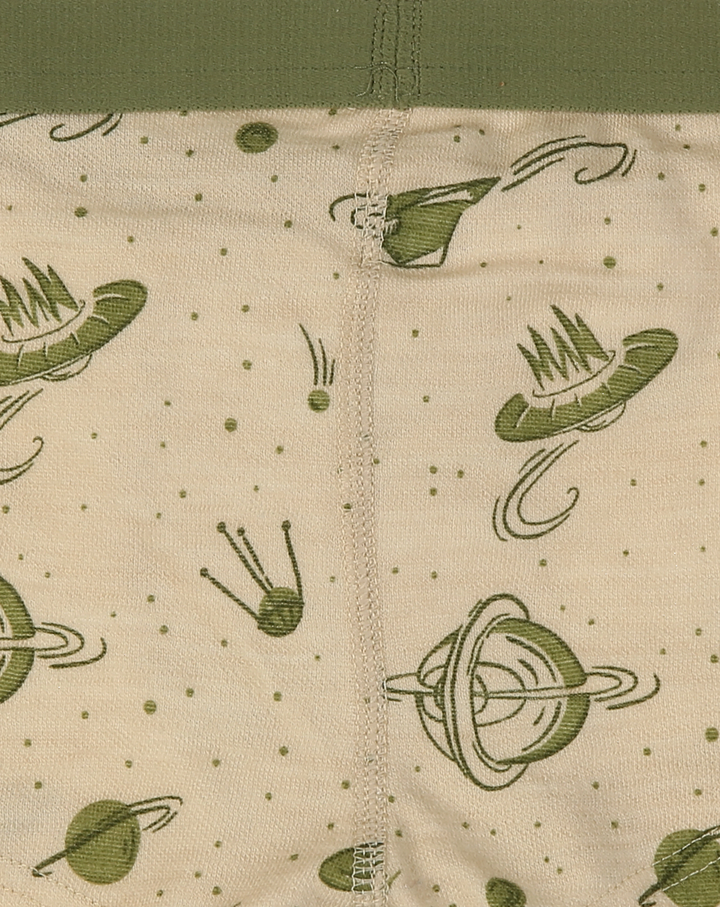 Boxershorts 630 - UFO AOP in green