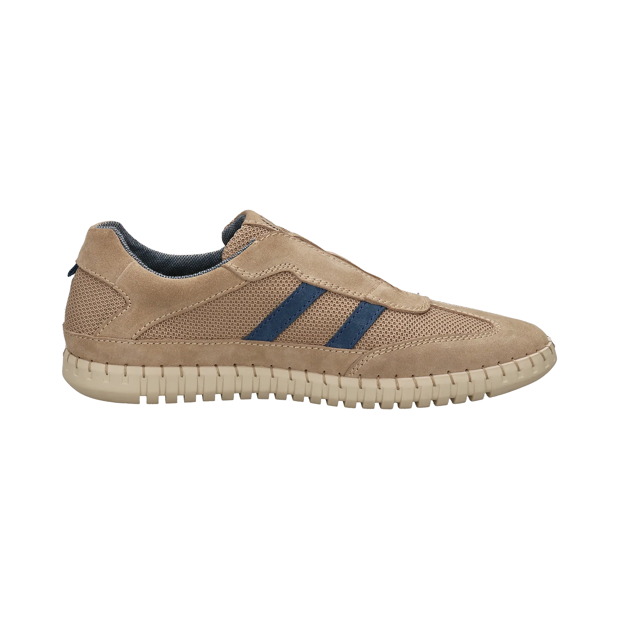 Leder Slip on beige