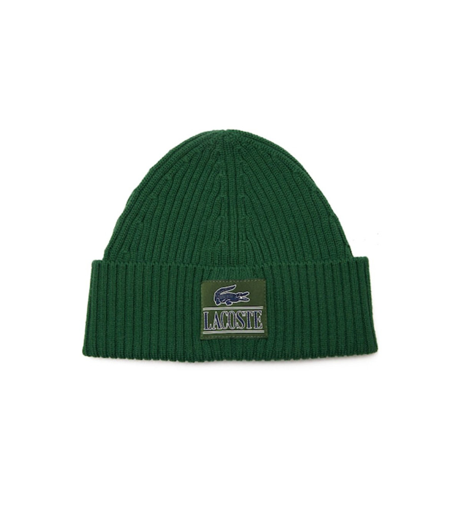 Boné Lacoste com detalhe verde