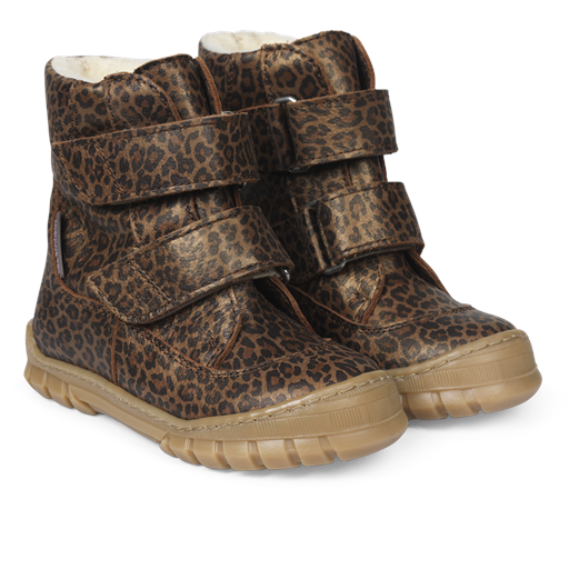 Angulus 2115-101 Tex Støvle, Brown Leopard, 28