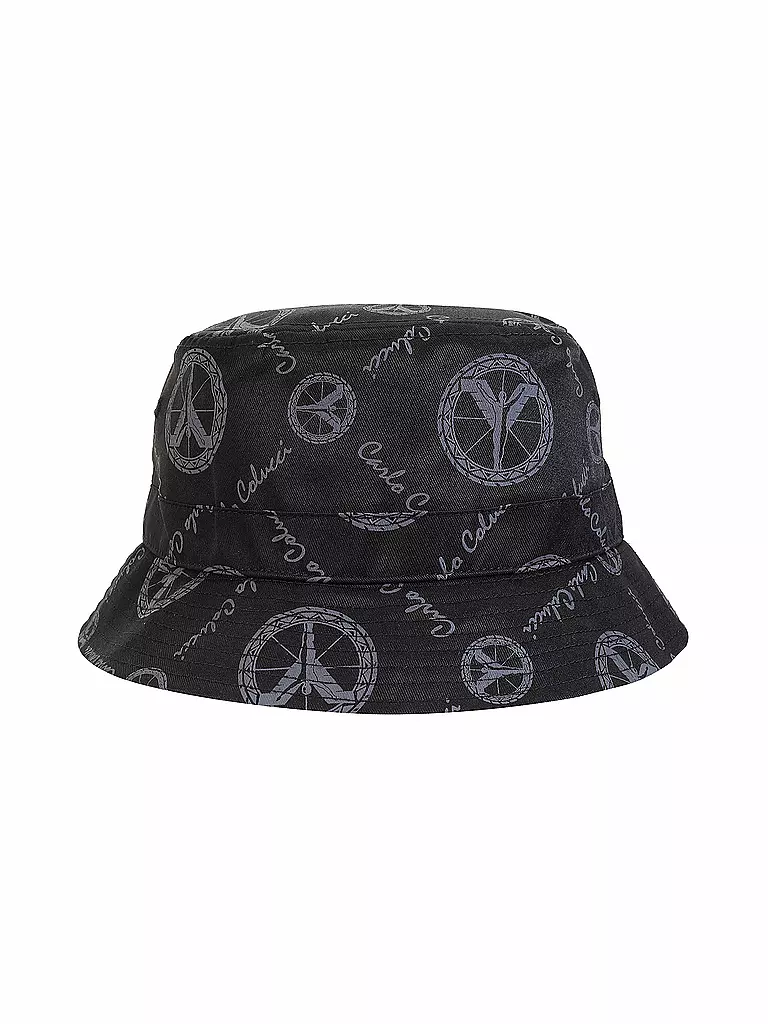 CARLO COLUCCI Fischerhut - Bucket Hat schwarz