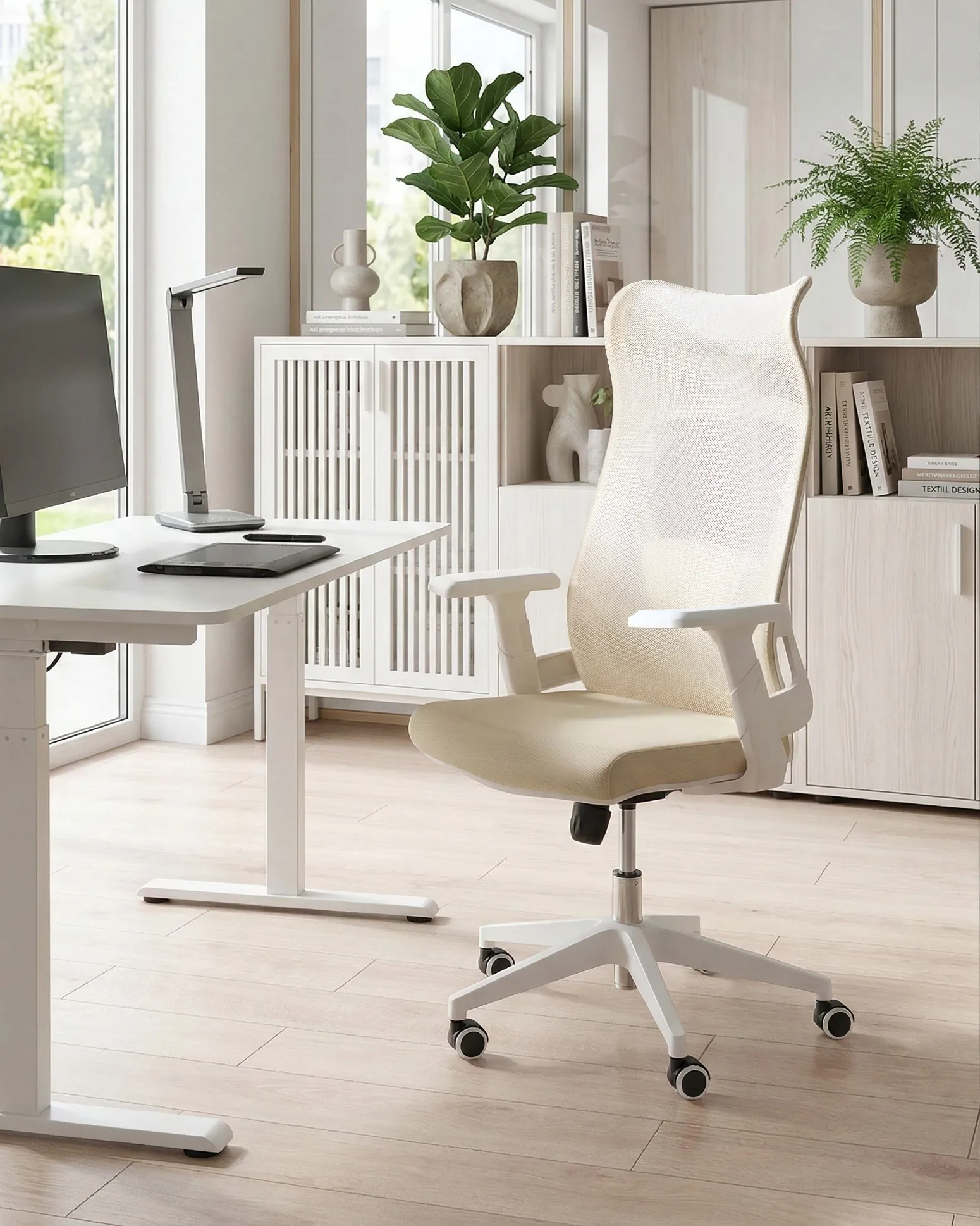 Bureaustoel BARD Beige