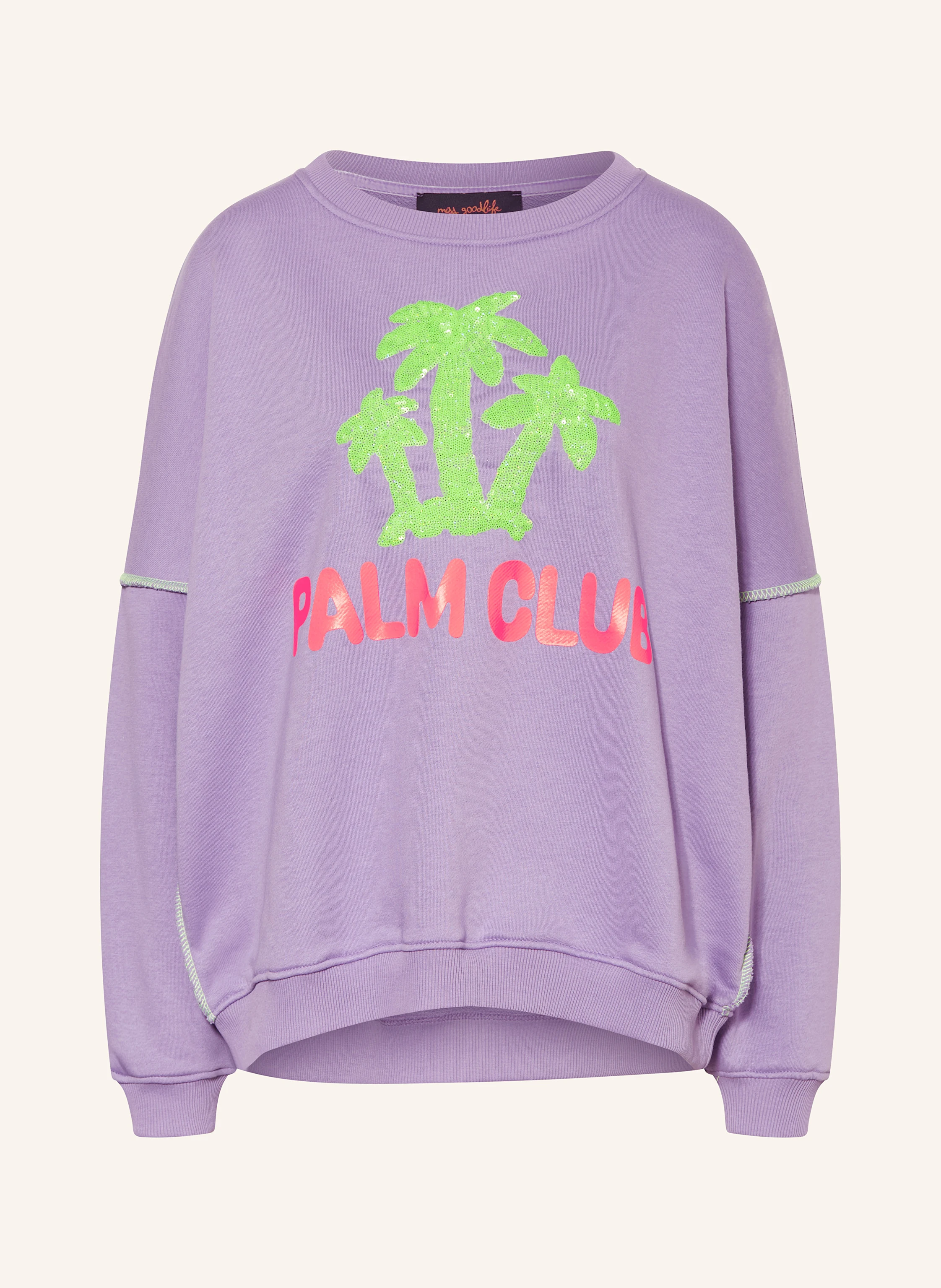 miss goodlife Sweatshirt mit Pailletten