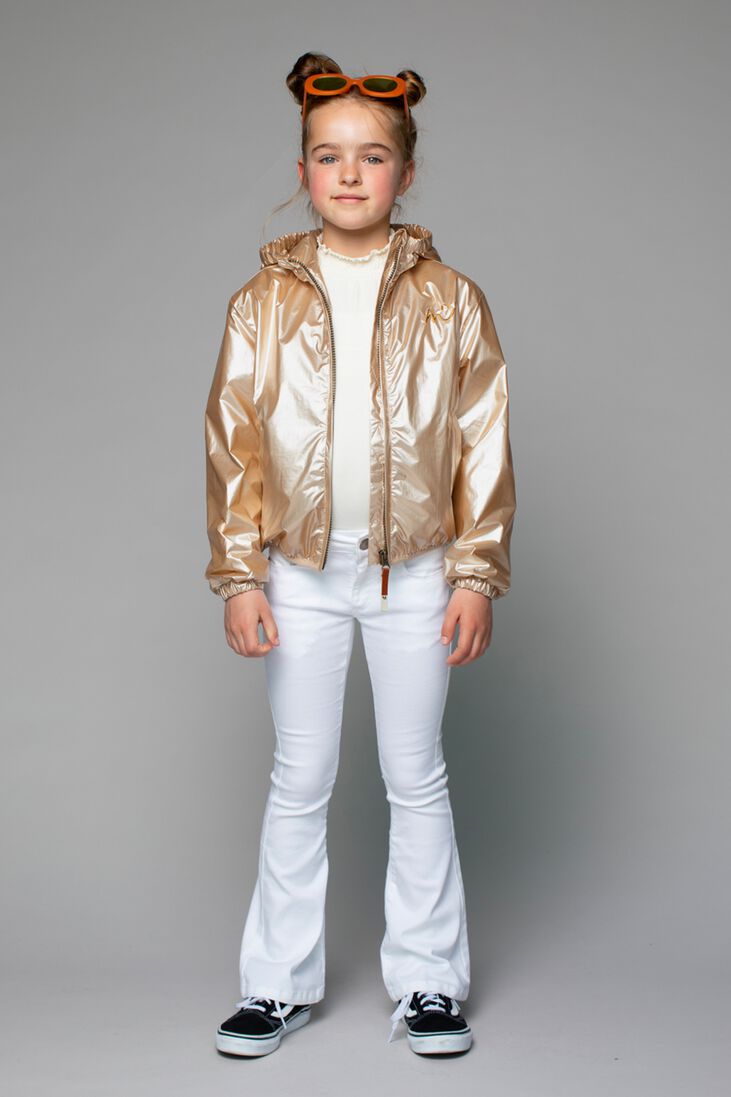 MOODSTREET gouden moodstreet jack girls jacket hood