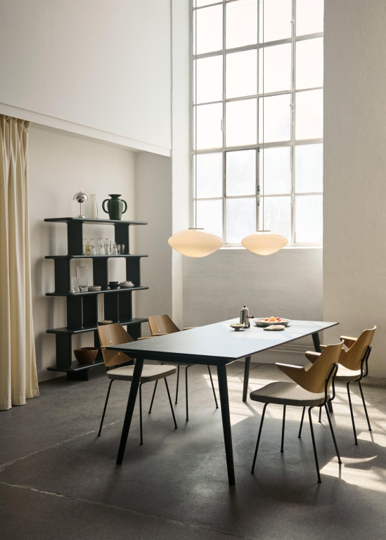 &tradition RFH RD7 eetkamerstoel walnoot & beuken hallingdal 227
