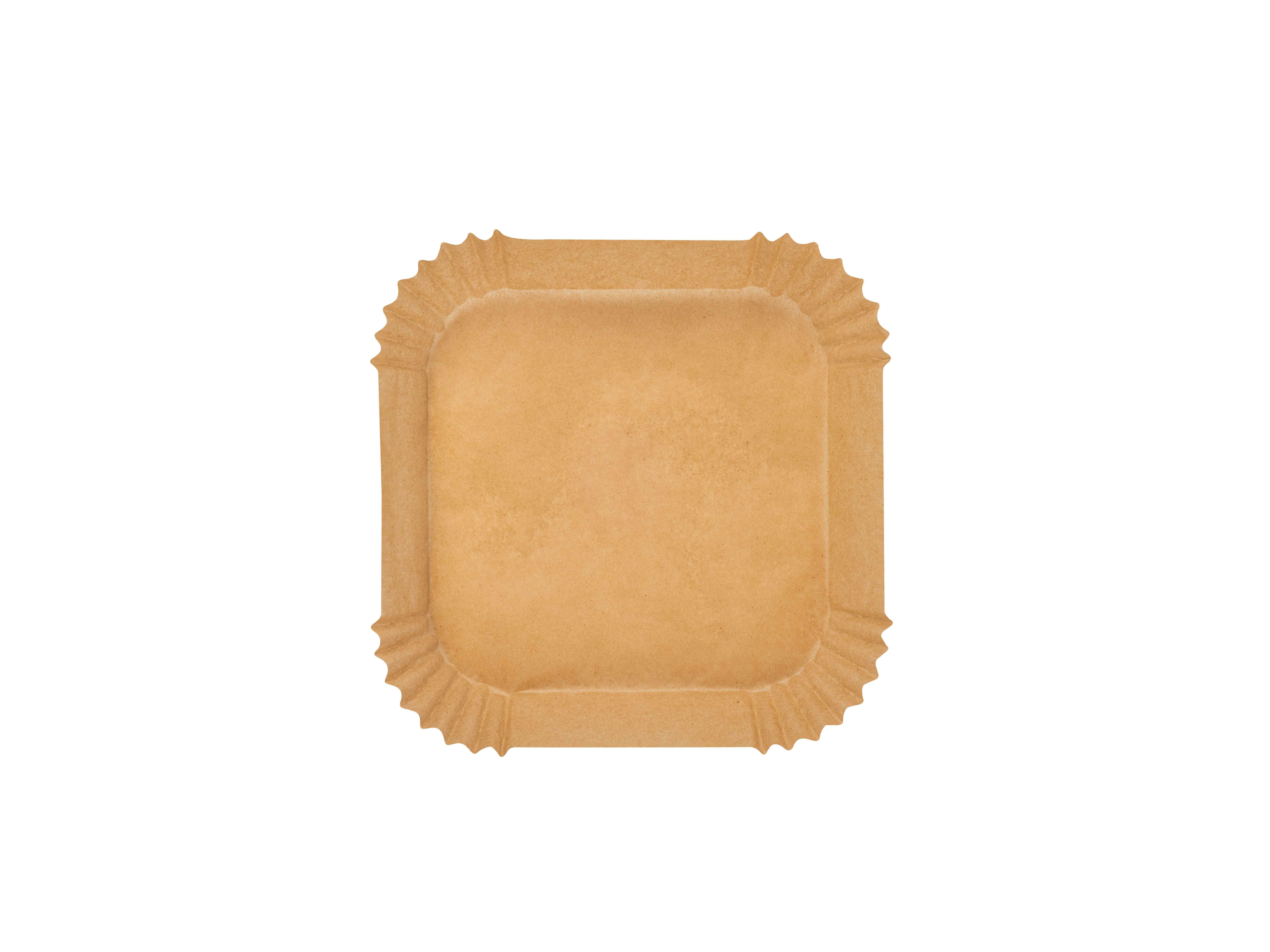 FORMAS DE PAPEL PARA AIR FRYER QUADRADAS GRILO 50 UNIDADES 16CM
