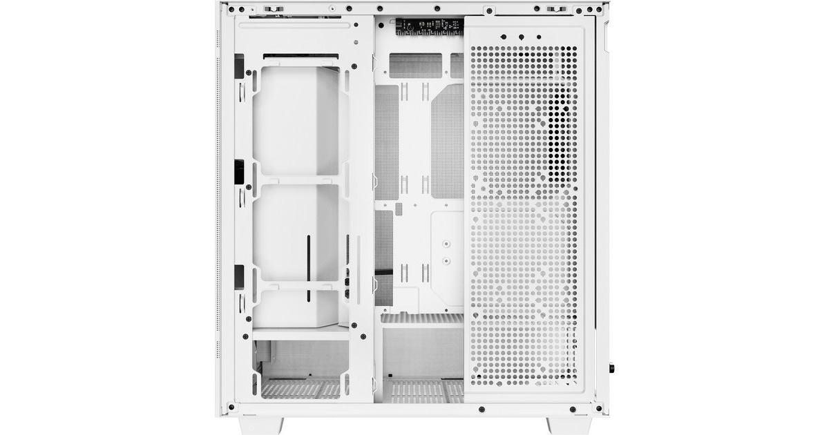 SharkoonRebel C50 White midi tower behuizing  (Wit | 2x USB-A | 1x USB-C)