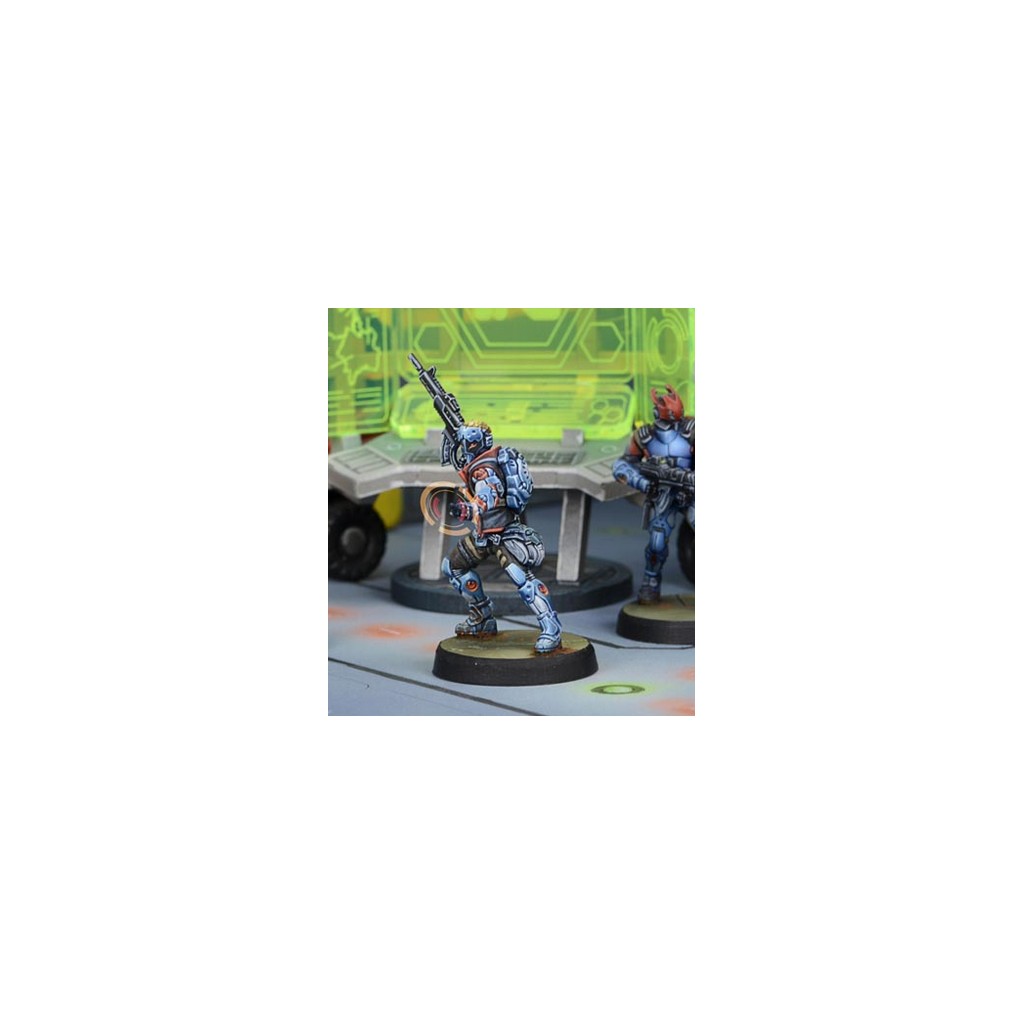 Infinity - PanOceania - Locust, Clandestine Action Team (Hacker)