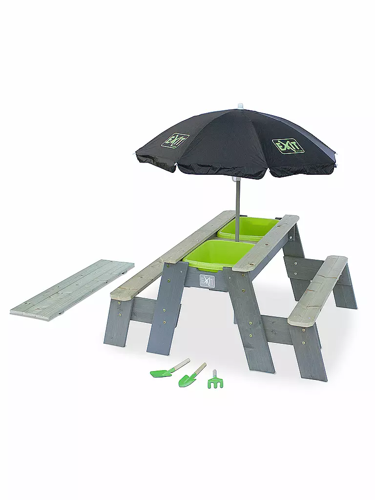 EXIT TOYS Aksent Sand-, Wasser- und Picknicktisch L Deluxe keine Farbe